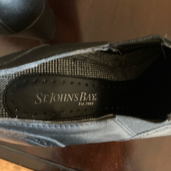 St John’s Bay Leather Heeled Booties - Picture 6 of 7